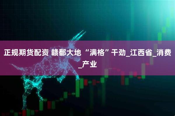 正规期货配资 赣鄱大地 “满格”干劲_江西省_消费_产业